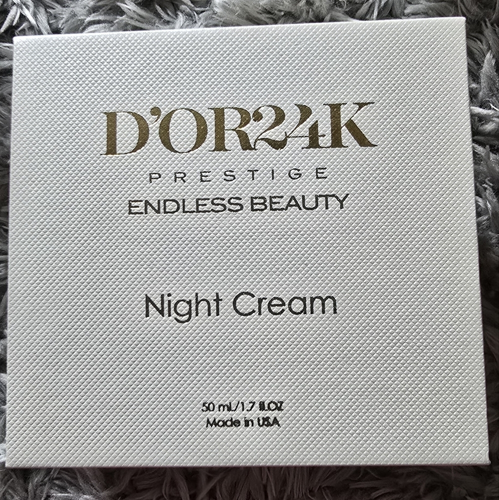 D'Or 24K Prestige Night Cream - Gold and White